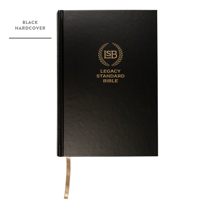 Legacy Standard Bible, Large Print Wide Margin - Black Hardcover