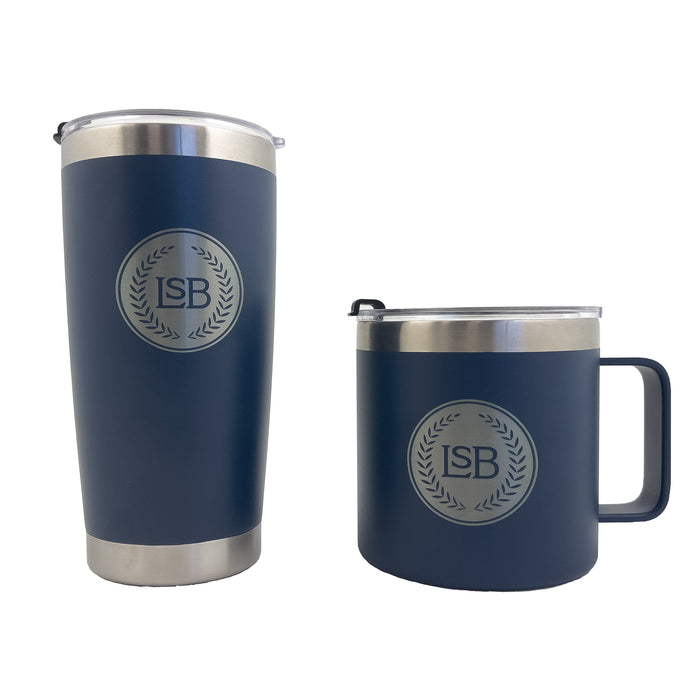 LSB Stainless Steel Coffee Mug & Tumbler Set
