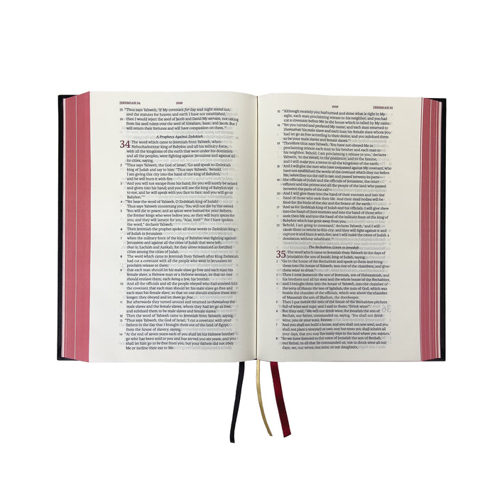Legacy Standard Bible, Handy Size - Hardcover - 5 Solas Edition - 2 Pack