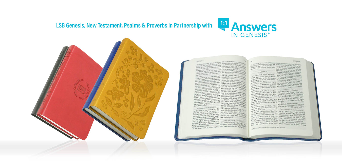 Genesis, New Testament, Psalms and Proverbs
