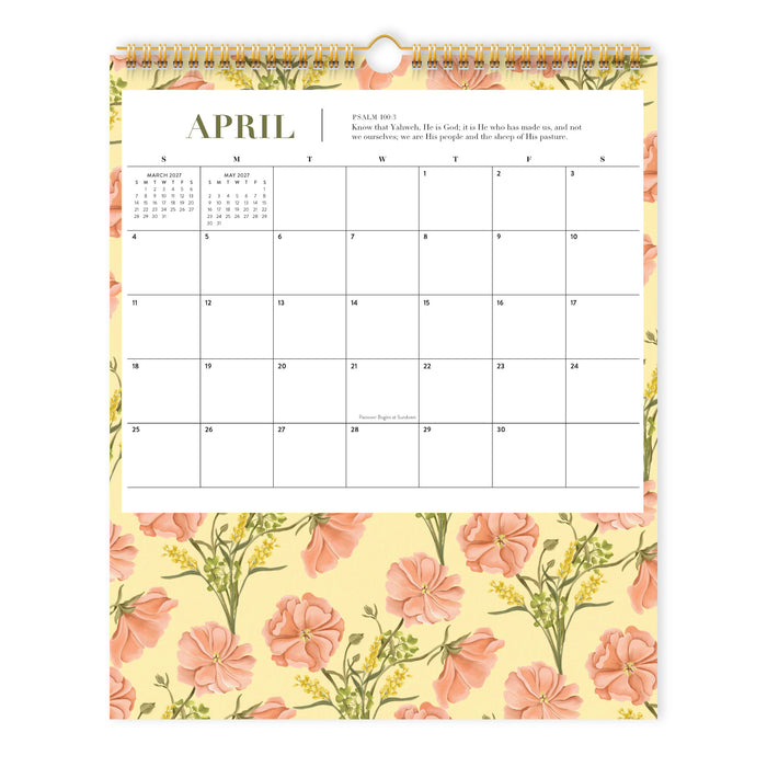 He Is Faithful - 2027 Pocket Keeper Calendar