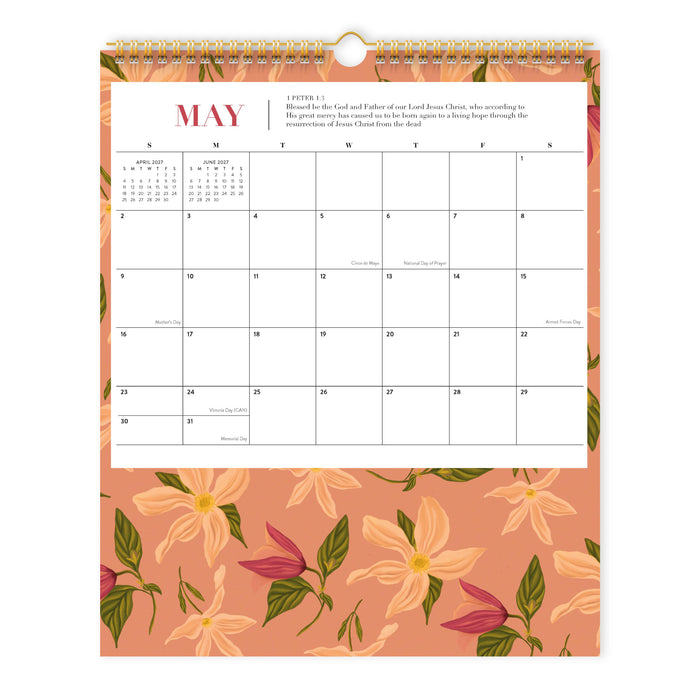 He Is Faithful - 2027 Pocket Keeper Calendar