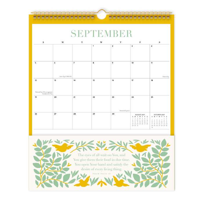 Praise His Name - 2027 Pocket Keeper Calendar