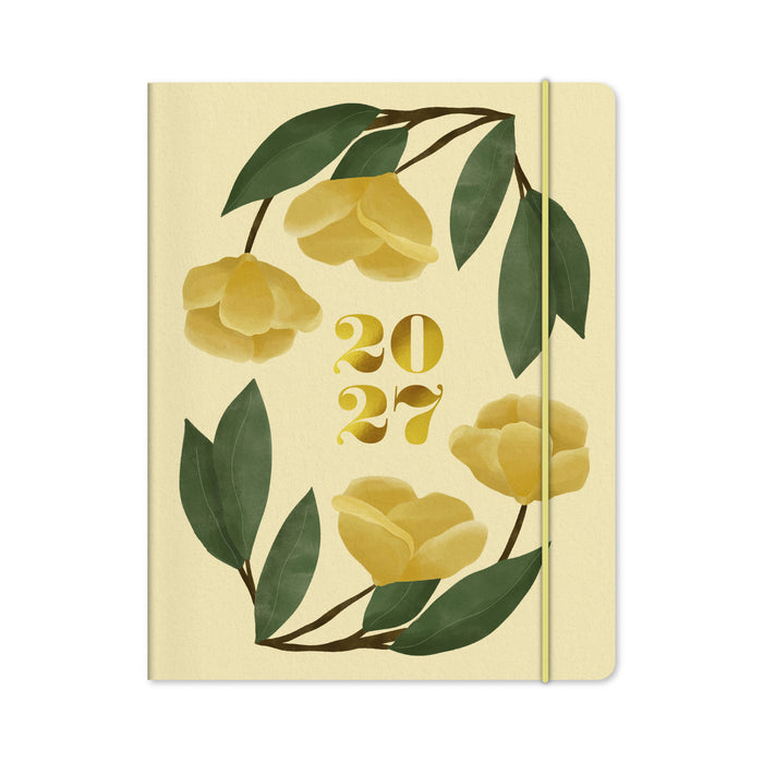 Praise His Name (Floral Edition) - 2027 17-Month Bible Memory Planner