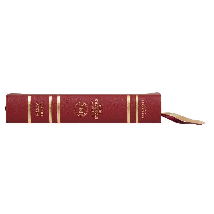 GALLERY ONLY - Legacy Standard Bible, Giant Print Reference Edition - Paste-Down Faux Leather