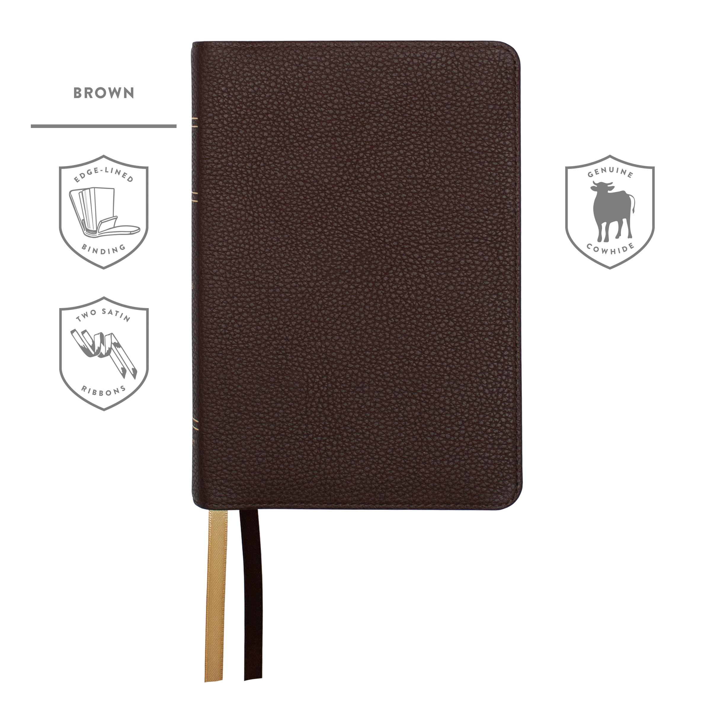 Legacy Standard Bible, Compact Edition - Edge-Lined Cowhide — 316
