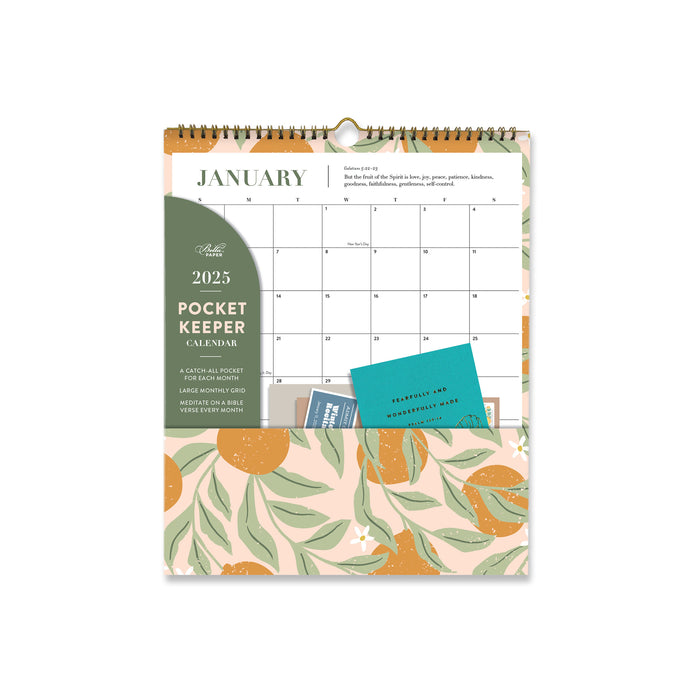 Cultivate Growth - 2025 Pocket Keeper Calendar