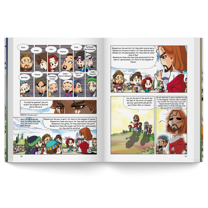 Power Bible #1-10 - Full Set - Kids Comic Bible - Green Egg Media