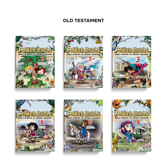 Power Bible (Books 1-6) - Old Testament Set