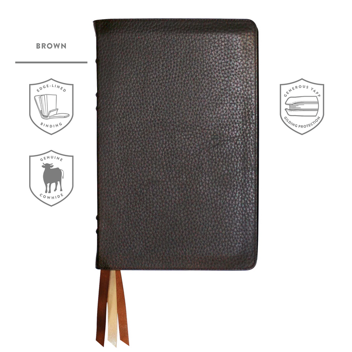 Legacy Standard Bible, Handy Size Edge-Lined Cowhide Special Edition Printed on European Paper
