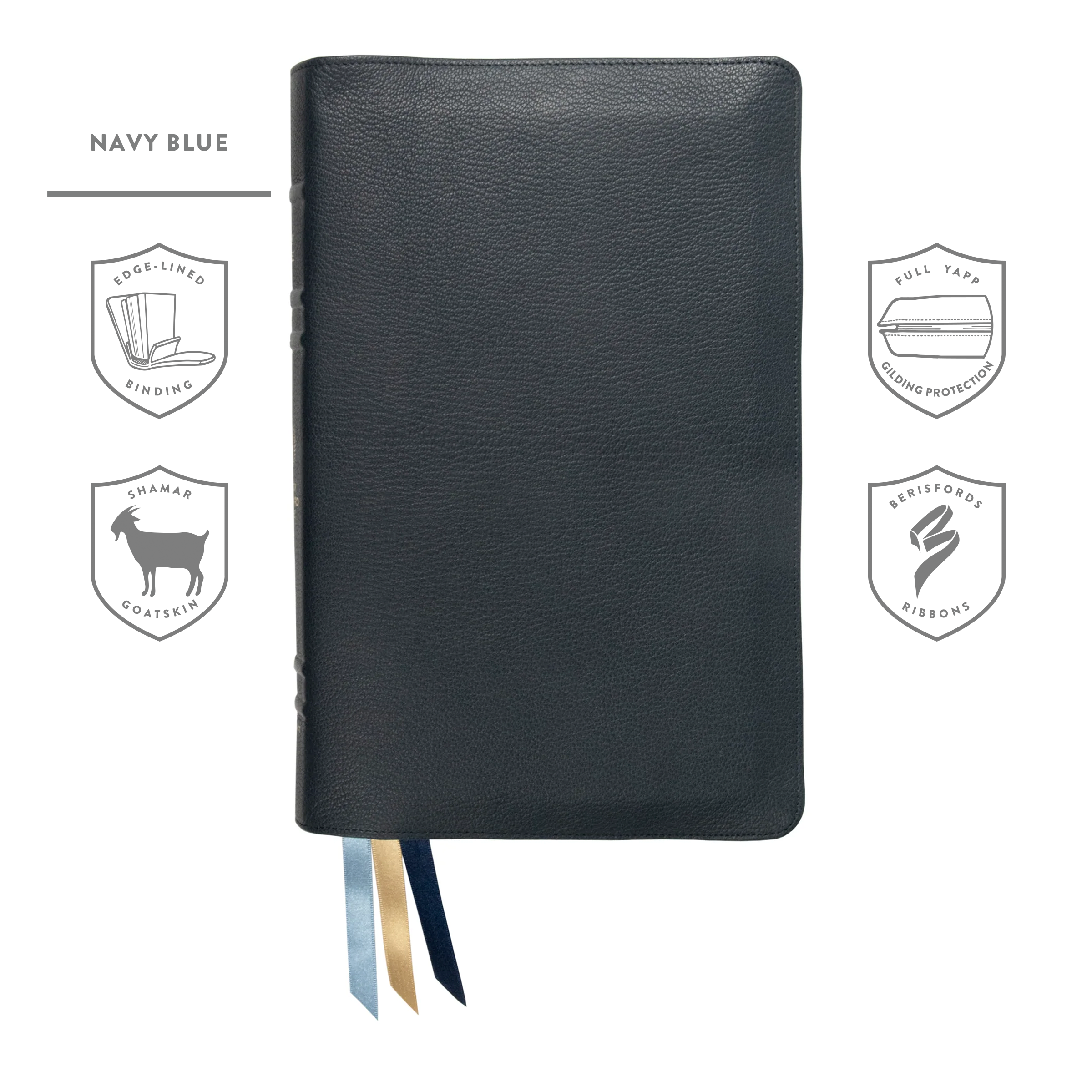 LSB Handy Size | Edge-Lined Shamar Goatskin — 316 Publishing