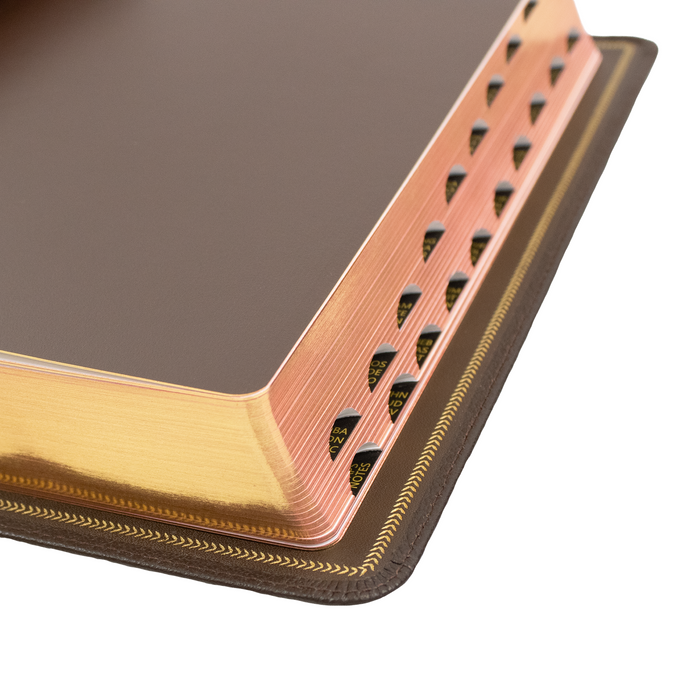 Legacy Standard Bible, Handy Size, Inside Column Reference Red Letter - Edge-Lined Goatskin