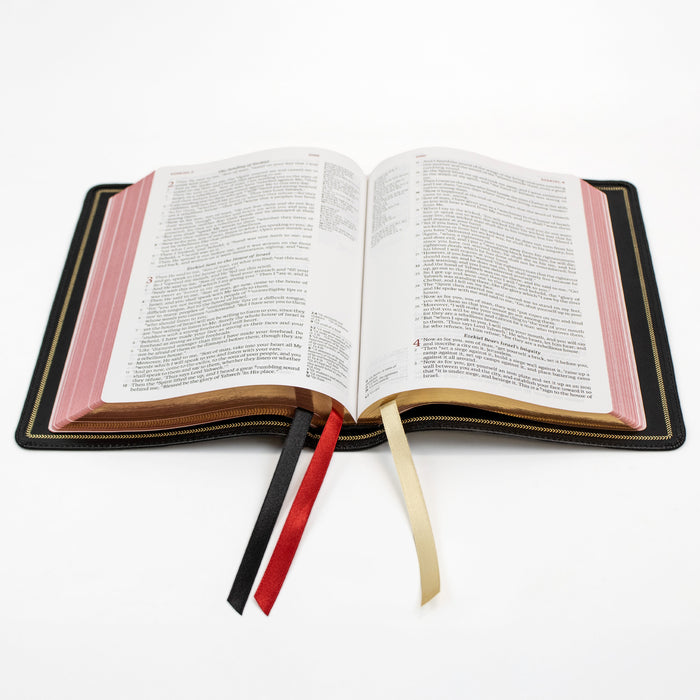 Legacy Standard Bible, Handy Size, Inside Column Reference Red Letter - Edge-Lined Goatskin