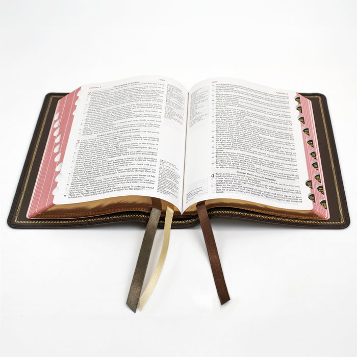 Legacy Standard Bible, Handy Size, Inside Column Reference Red Letter - Edge-Lined Goatskin