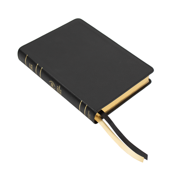 Legacy Standard Bible, Handy Size, Inside Column Reference Red Letter - Paste-Down Cowhide