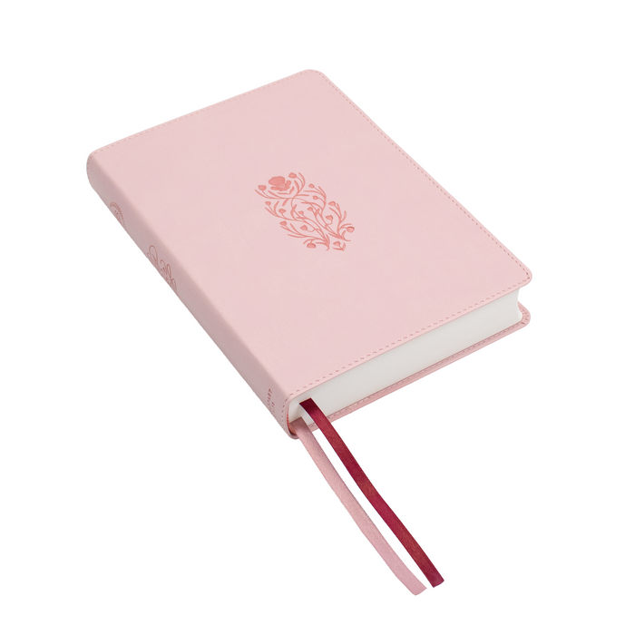 Legacy Standard Bible, Handy Size, Inside Column Reference Red Letter - Paste-Down Faux Leather