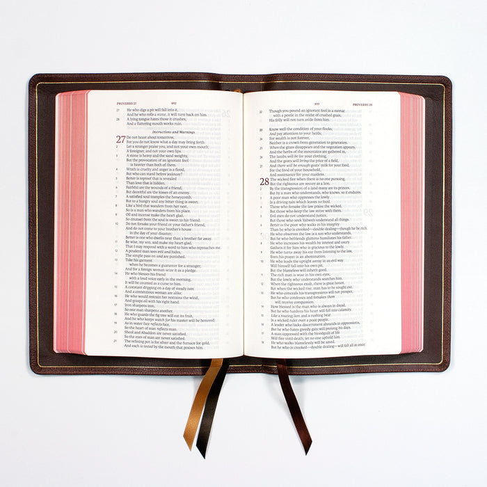 Legacy Standard Bible, Handy Size - Edge-Lined Shamar Goatskin Full Yapp