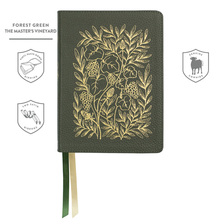 Legacy Standard Bible, Handy Size, Inside Column Reference Red Letter - Paste-Down Cowhide