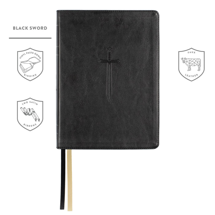 Legacy Standard Bible, Handy Size, Inside Column Reference Red Letter - Paste-Down Faux Leather