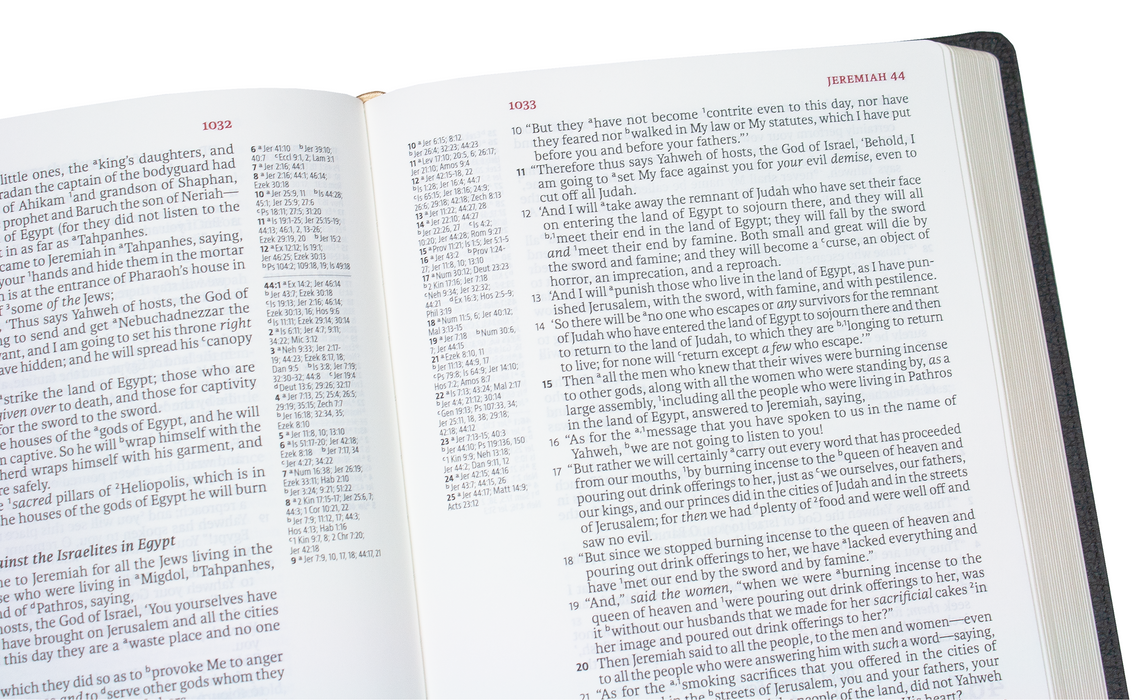 Scripture Columns Legacy Standard Bible, Inside Column Reference - Faux Leather — 316 ...