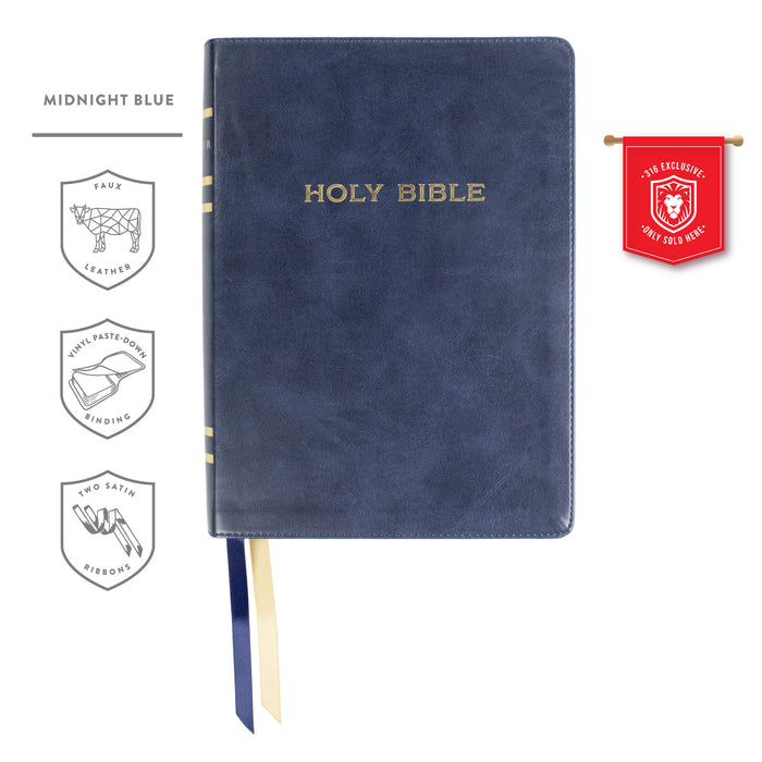 Legacy Standard Bible, MacArthur Study Bible - Paste-Down Faux Leather