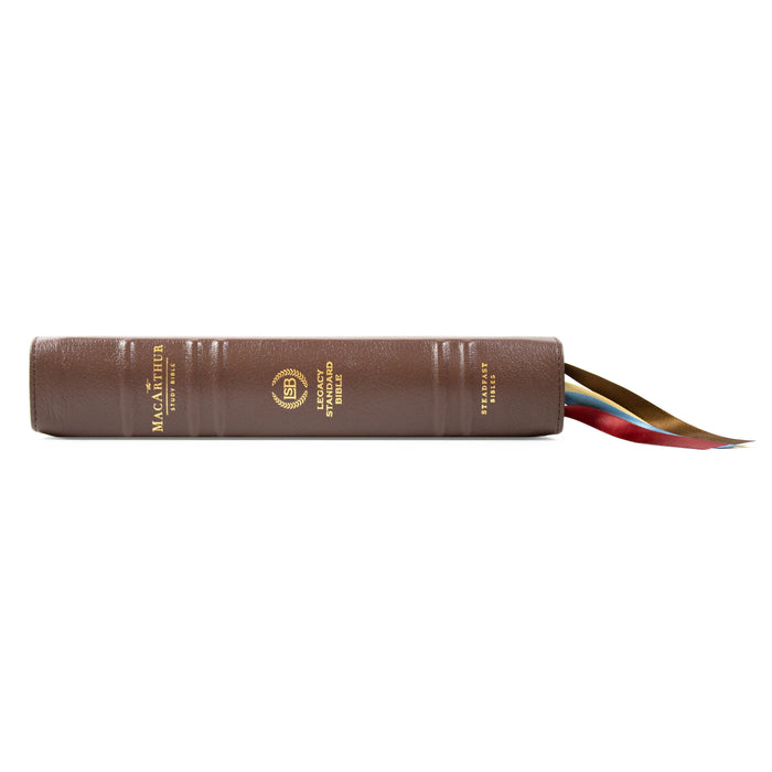 Legacy Standard Bible, MacArthur Study Bible - Edge-Lined Goatskin