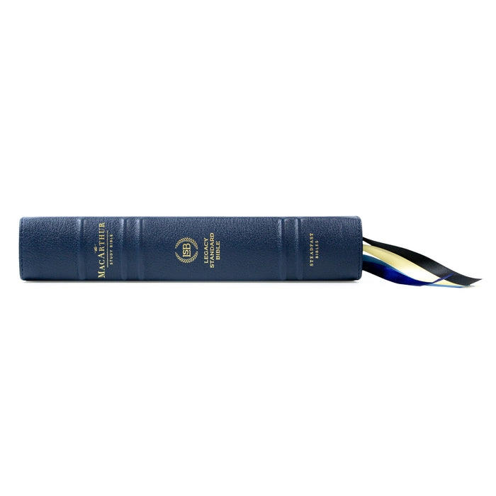 Legacy Standard Bible, MacArthur Study Bible - Edge-Lined Goatskin