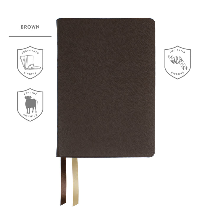 Legacy Standard Bible, Large Print Ultrathin - Edge-Lined Cowhide