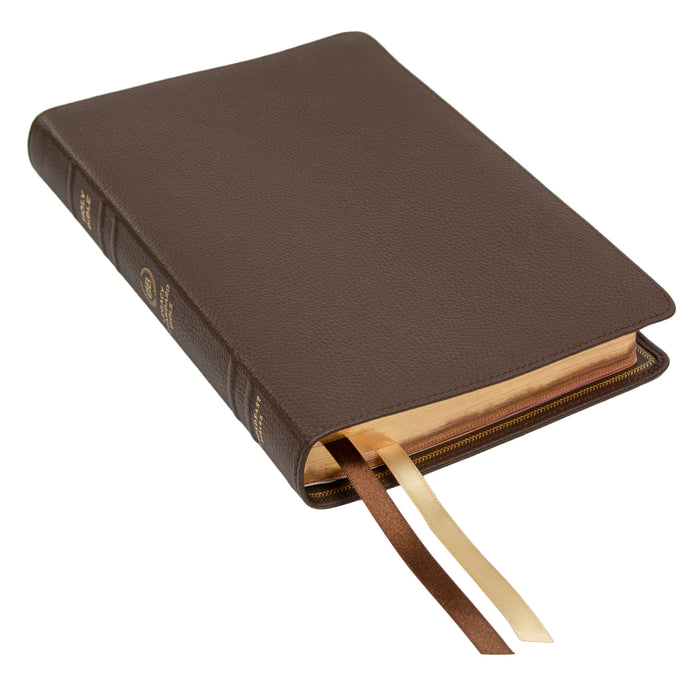 Legacy Standard Bible, Large Print Ultrathin - Edge-Lined Cowhide