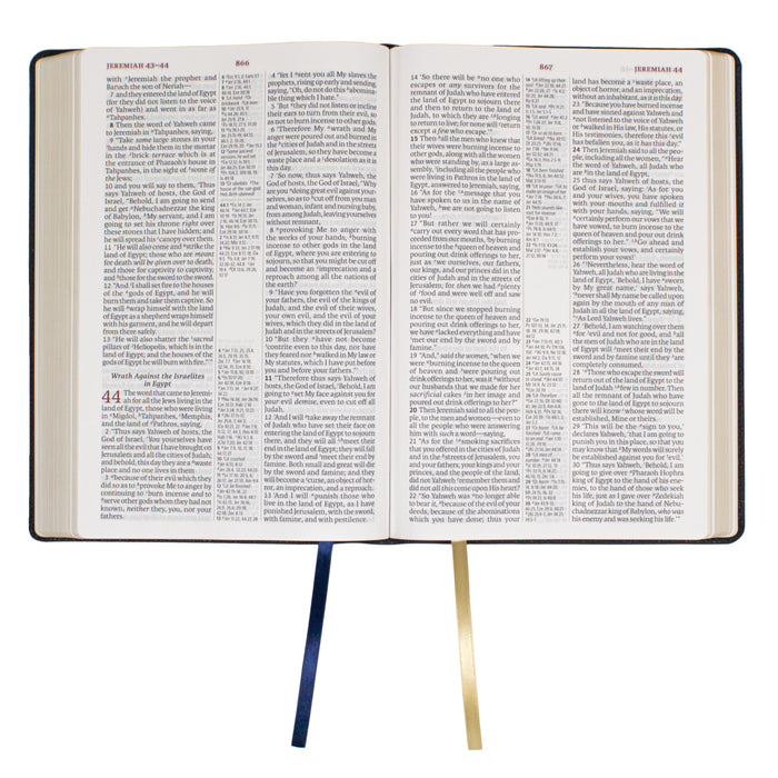 Legacy Standard Bible, Large Print Ultrathin- Paste-Down Tuff-Skin