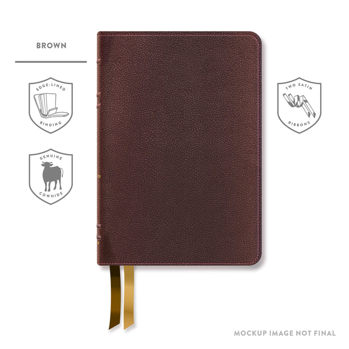 Legacy Standard Bible, Large Print Ultrathin - Edge-Lined Cowhide