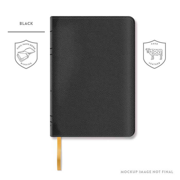Legacy Standard Bible, Large Print Ultrathin - Paste-Down Faux Leather