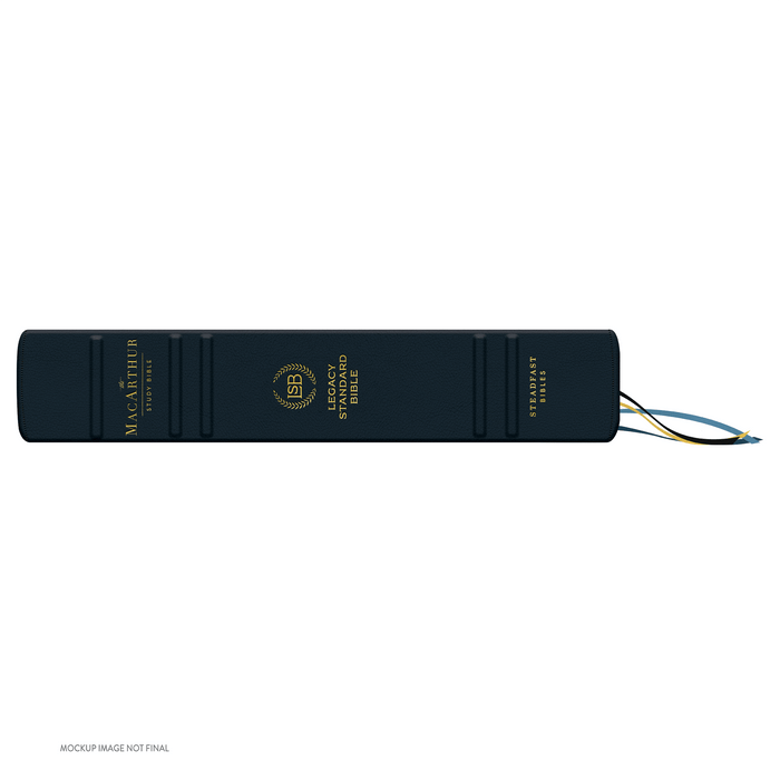 Legacy Standard Bible, MacArthur Study Bible - Edge-Lined Goatskin