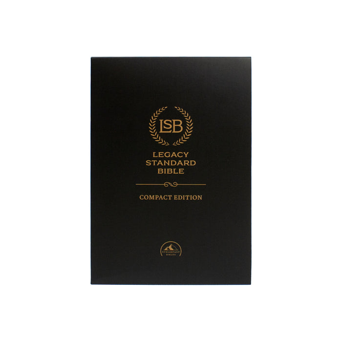 Legacy Standard Bible, Compact Edition - Edge-Lined Goatskin