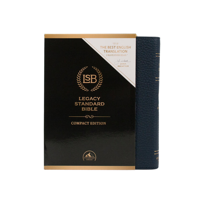 GALLERY ONLY -  Legacy Standard Bible, Compact Edition - Paste-Down Cowhide