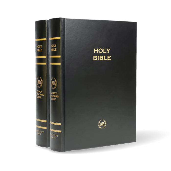 Legacy Standard Bible, Giant Print Reference Edition Hardcover - 2 Pack