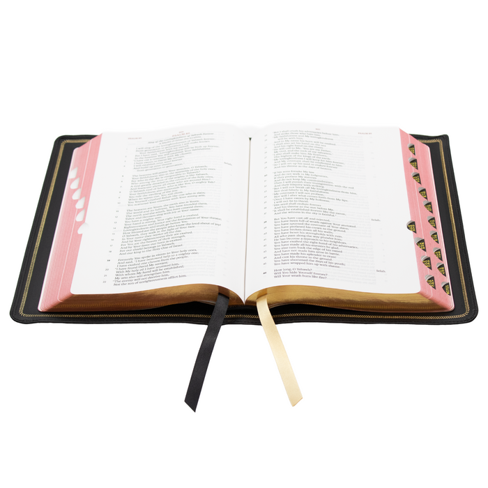 Legacy Standard Bible, Handy Size, Red Letter - Edge-Lined Goatskin