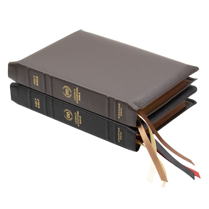 Legacy Standard Bible, Handy Size Edge-Lined Goatskin Special Edition Printed on European Paper