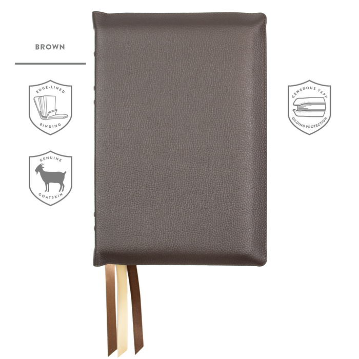 Legacy Standard Bible, Handy Size Edge-Lined Goatskin Special Edition Printed on European Paper