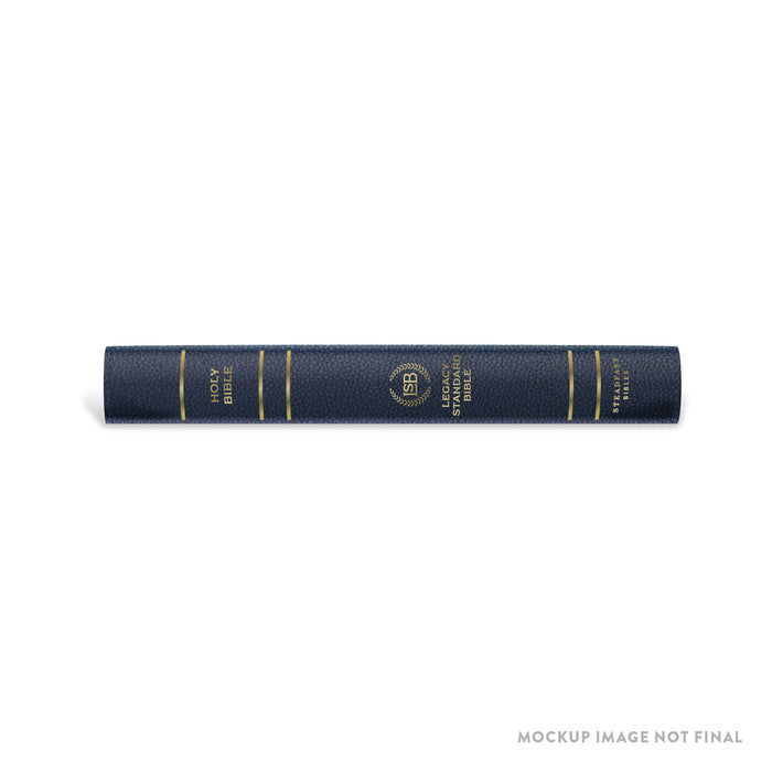 Legacy Standard Bible, Large Print Ultrathin- Paste-Down Cowhide