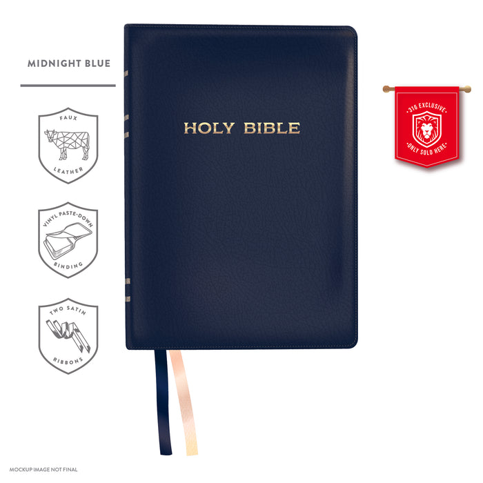Legacy Standard Bible, MacArthur Study Bible - Paste-Down Faux Leather
