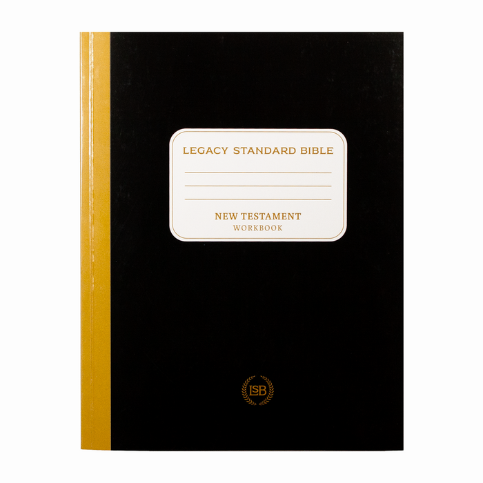 Legacy Standard Bible, New Testament Workbook - 3 Pack