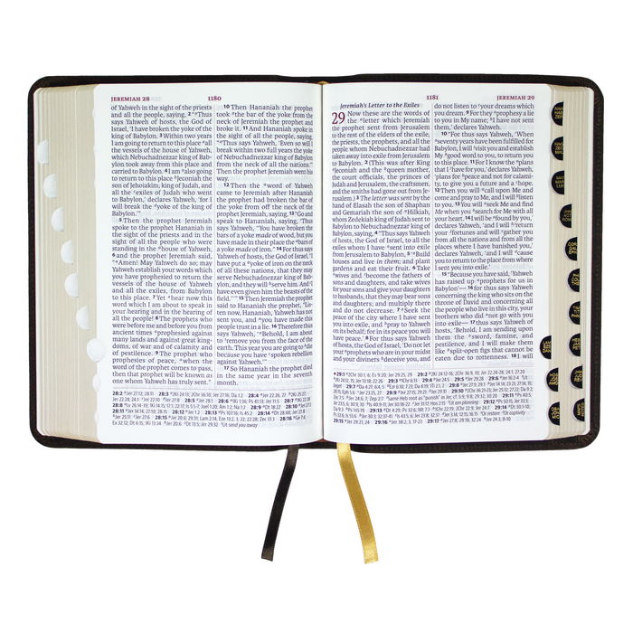 Legacy Standard Bible, Portable Paragraph Reference - Paste-Down Italian Cowhide