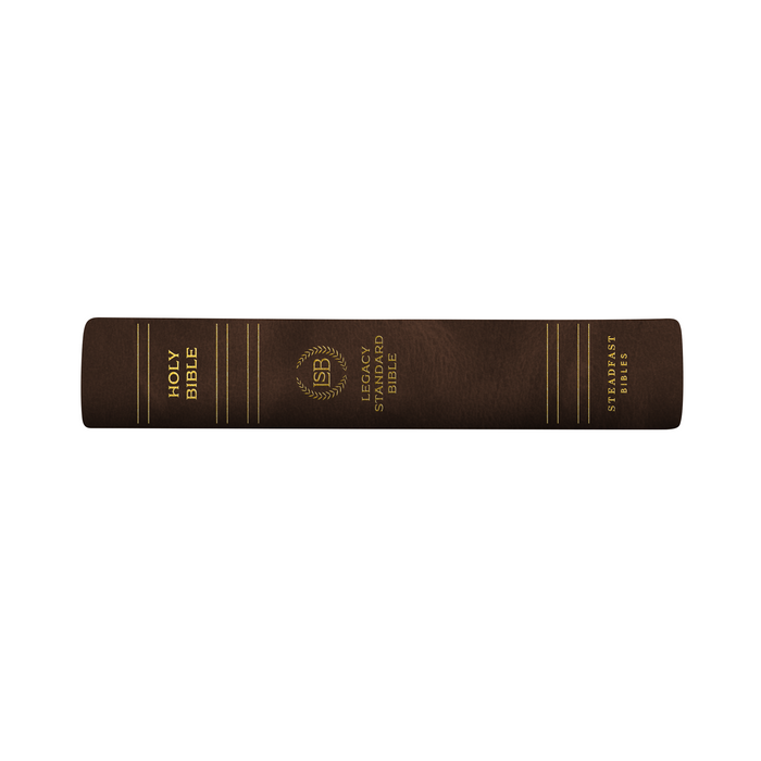Legacy Standard Bible, Portable Paragraph Reference - Paste-Down Italian Cowhide