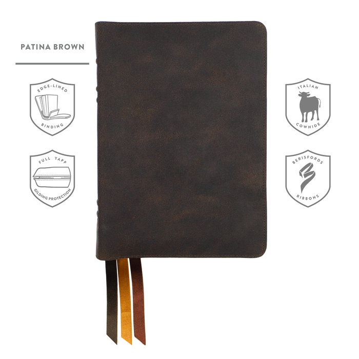 Legacy Standard Bible, Portable Paragraph Reference - Edge-Lined Italian Cowhide Full Yapp