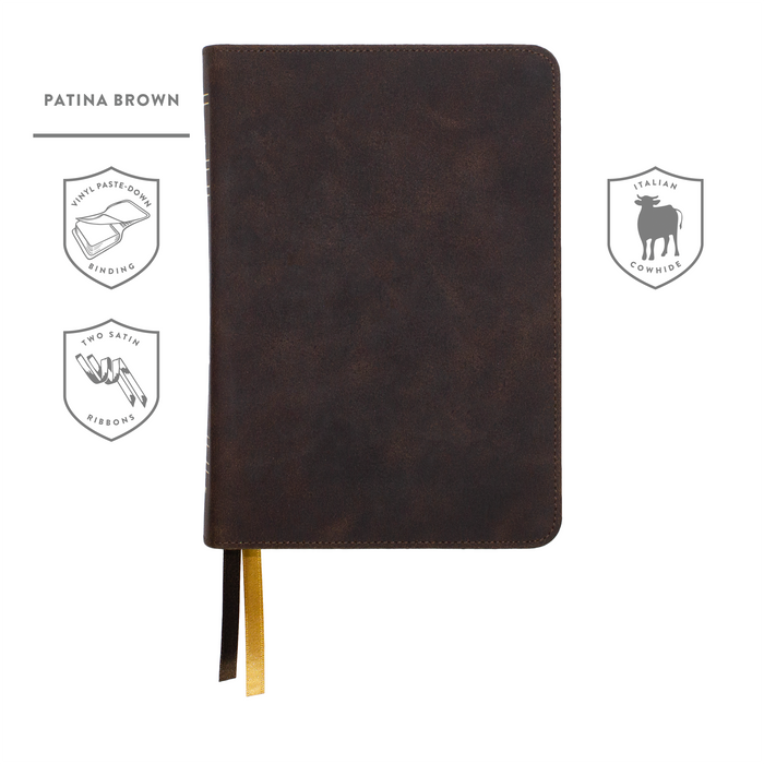 Legacy Standard Bible, Portable Paragraph Reference - Paste-Down Italian Cowhide