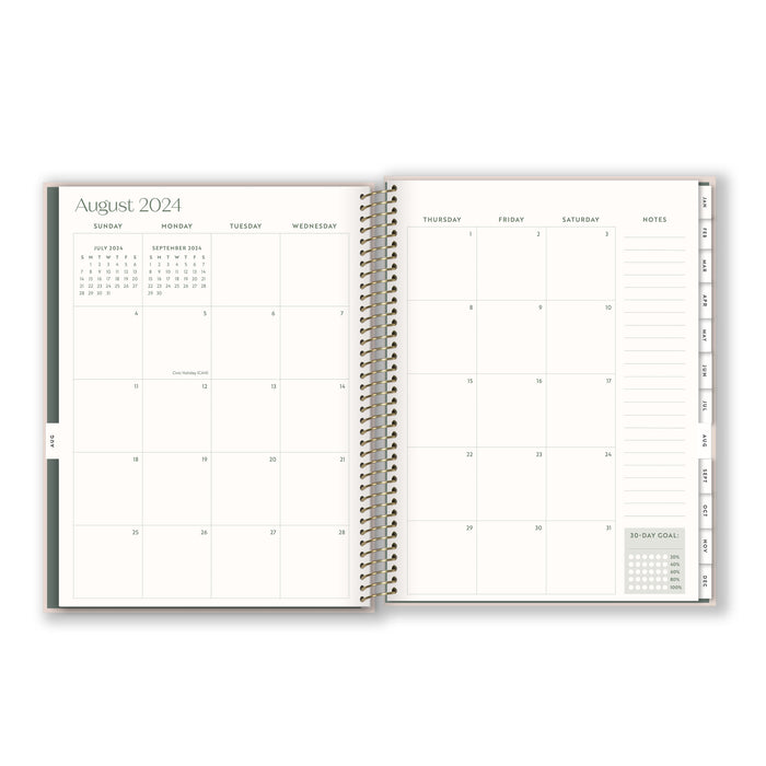 Sermon on the Mount, Landscape Edition - 2025 17-Month Bible Memory Planner