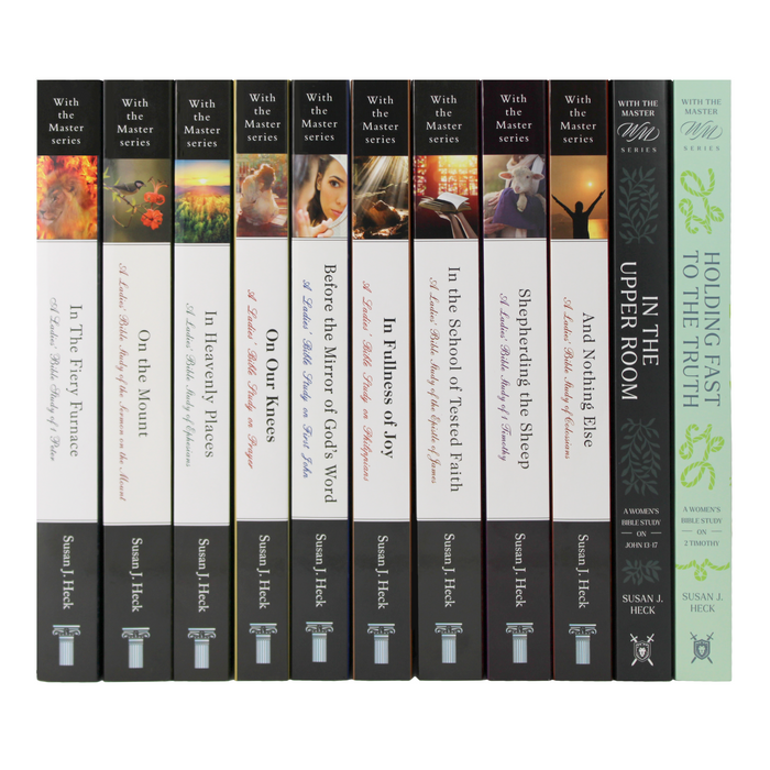 With the Master Bible Study 11 Book Set