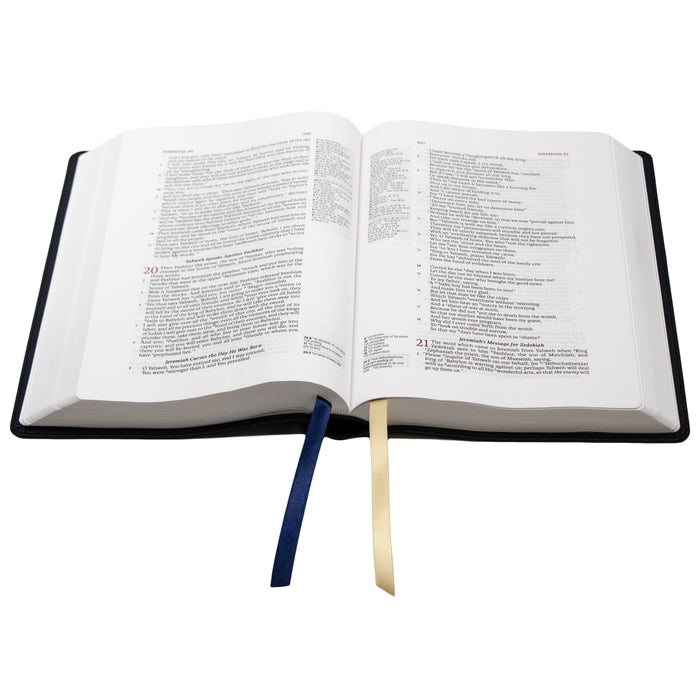 Legacy Standard Bible, Shepherd's Bible - Paste-Down Tuff-Skin Leather