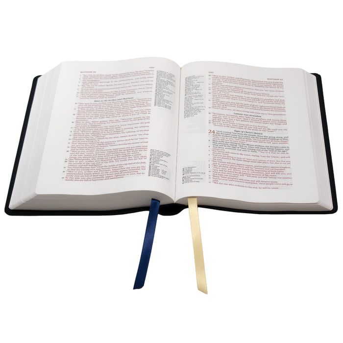 Legacy Standard Bible, Shepherd's Bible - Paste-Down Tuff-Skin Leather